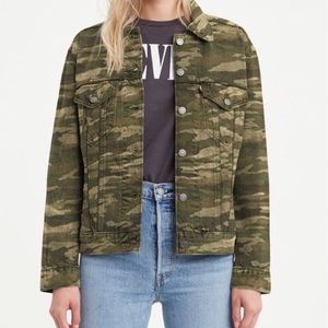 Levi’s Camo Denim Jacket NWT